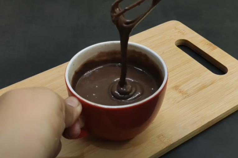 Smesa nakon dodavanja mleka