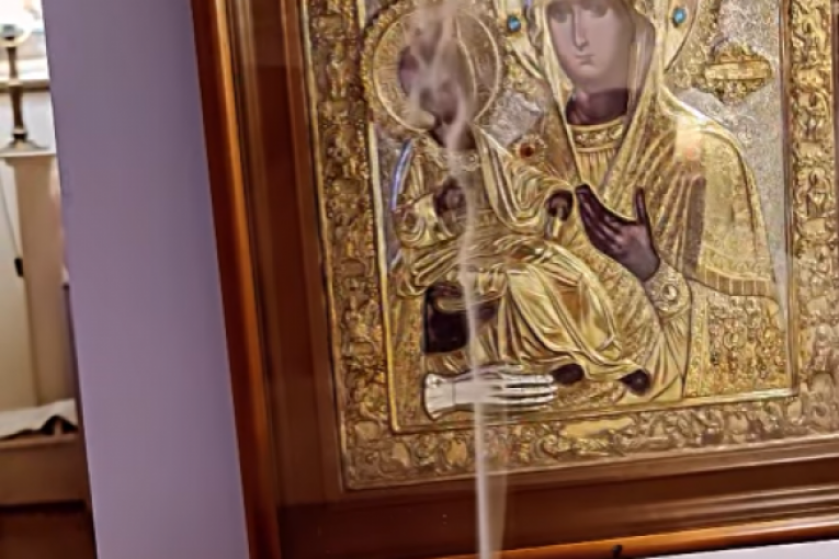 Ikone u kući Lidije Vukićević