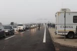 PADAVINE NAPRAVILE HAOS: Višesatna čekanja za teretnjake na izlazu iz Srbije