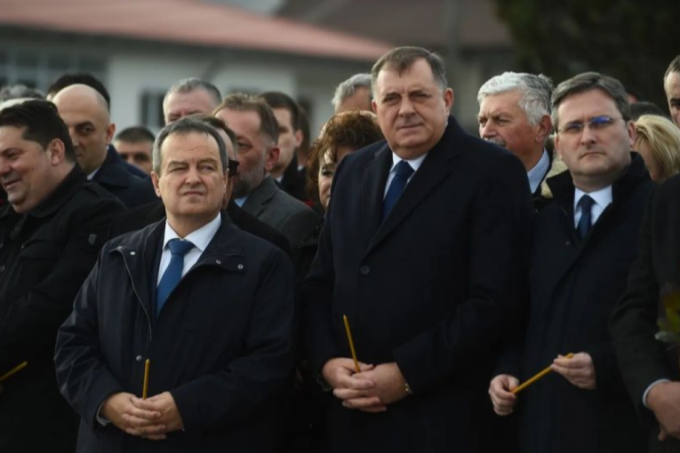 Ivica Dačić, Milorad Dodik i Nikola Selaković