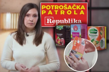 AMBALAŽA ŠARENA LAŽA! Potrošačka patrola Republike otkriva: U VOĆNIM ČAJEVIMA VOĆA NI U TRAGOVIMA! (VIDEO)