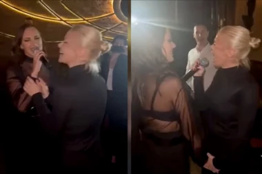 BEKVALČEVA I PRIJA NAPRAVILE HAOS U KAFANI: Pevačica lila suze pred svima, scena koja je sve šokirala! (VIDEO)
