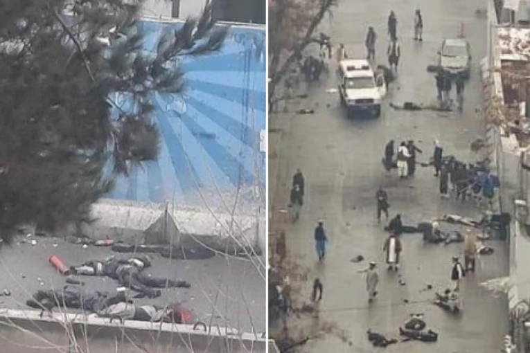 TELA RAZBACANA PO ULICI, BOMBAŠ SAMOUBICA SE RAZNEO USRED KABULA: Najmanje 20 mrtvih! (FOTO)