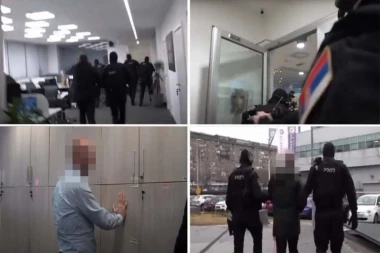 SNIMAK HAPŠENJA VELIKE MEĐUNARODNE KRIMINALNE GRUPE: Pogledajte FILMSKU AKCIJU srpske policije, ovako su "PALI" PREVARANTI KOJI SU UZELI MILIONE (FOTO, VIDEO)