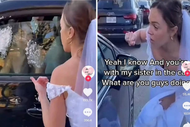 ODMAH NAKON ŠTO SU REKLI "DA" UHVATILA GA SA SESTROM: Mlada dohvatila jednu stvar i rešila da ih prevaspita! (FOTO/VIDEO)