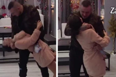 CAR ŠČEPAO MAJU ZA VRAT: Digla se frka u Zadruzi, od zadrugara niko nije prišao! (VIDEO)