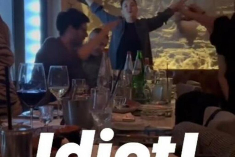 Marija Šerifović na rođendanu Jovane Pajić