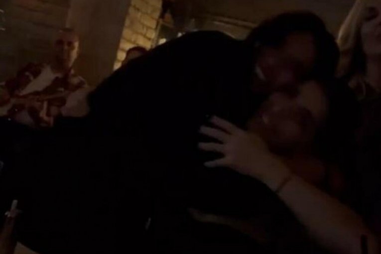 Marija Šerifović na rođendanu Jovane Pajić