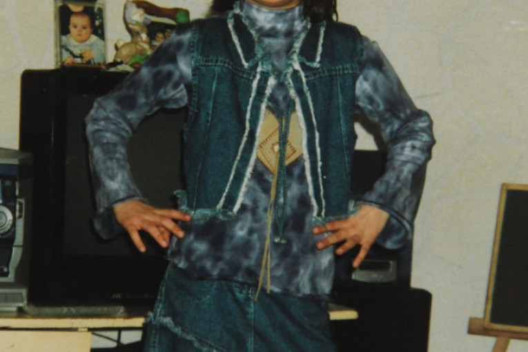 Jovana Ljubisavljević kao mala