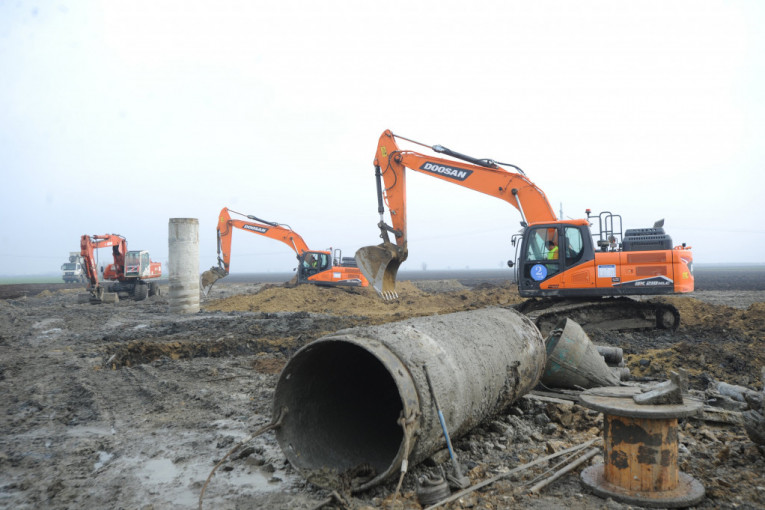 Radovi na izgradnji brze pruge