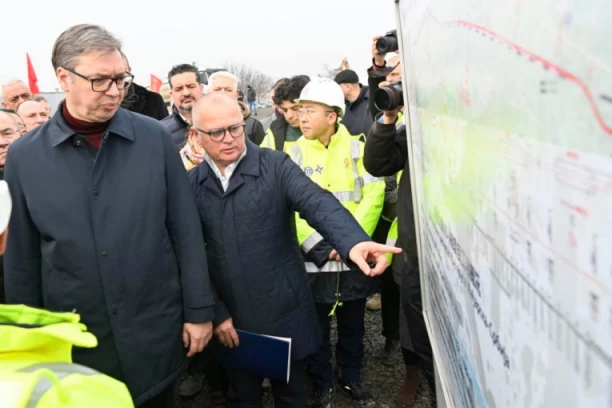 VESIĆ OBIŠAO RADOVE NA BRZOJ PRUZI SA VUČIĆEM: Radovi do Novog Sada gotovi do kraja 2024.!
