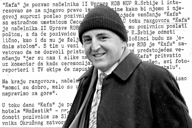 NEOBJAVLJENE BELEŠKE O ARKANU: Vučela, prave ti zamku da te snime sa Vesnom Zmijanac