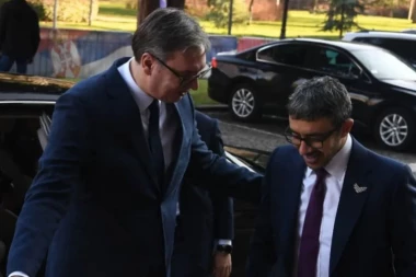 ČAST MI JE DA UGOSTIM PRIJATELJA NAŠE ZEMLJE! Predsednik na sastanku sa šeikom Abdulom bin Zajedom! (FOTO)