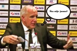 OBRADOVIĆ IZNERVIRAN NA KONFERENCIJI! ŽOC opleo po medijima! (VIDEO)