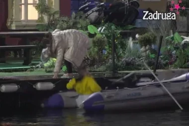 RUSVAJ U CIK ZORE! Zola pao kao sveća u čamcu, Miljana doživela nervni slom! HIT VIDEO!