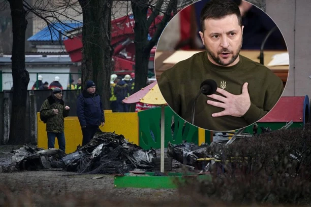 OGLASIO SE ZELENSKI POVODOM PADA HELIKOPTERA: Do ovog trenutka, troje dece je umrlo, bol je neizreciv!
