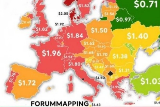 "BRATSKI POTEZ", NEMA ŠTA! Za Rusiju Kosovo NIJE deo Srbije - objavljena SRAMNA MAPA (FOTO)