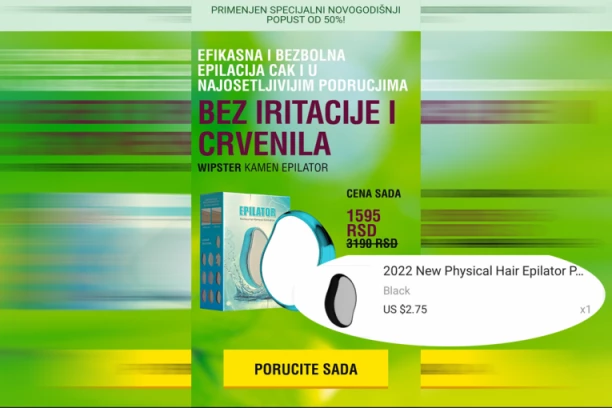VELIKA PREVARA PRODAVACA! U Srbiji prodaju epilator SKORO 6 puta skuplje nego u inostranstvu