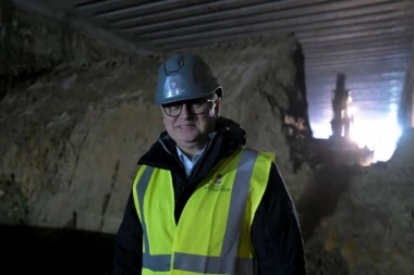 Vesić: Probijen tunel "Beli potok", korak bliže završetku obilaznice oko Beograda