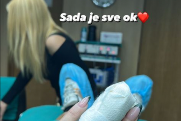 Indira Aradinović Indi na operaciji