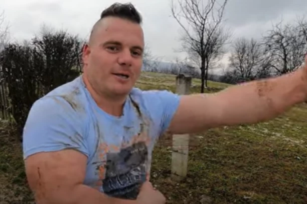 ZA HULKA IZ GAĆICE NEMA ZIME, ON JE ARMIRANI BETON! Umiva se snegom, a nosi samo bokserice! (VIDEO)