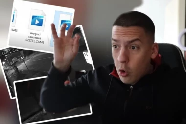 BAKA PRASE OBJAVIO SNIMAK NA KOM SE VIDI KO JE KRIV ZA POŽAR: On je zapalio lokal na Tošinom bunaru! (FOTO)