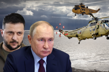 PUTIN U PROBLEMU - KIJEV DOBIO UBICE PODMORNICA: Ovo menja kurs rata, u Ukrajinu stigli britanski helikopteri!
