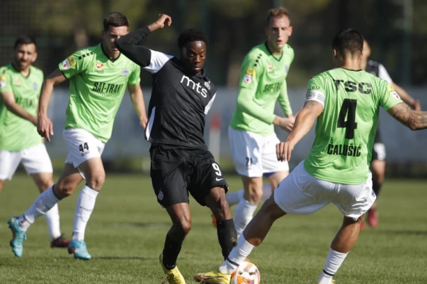 PARTIZAN I TSC REMIZIRALI: Utakmicu obeležio EVROGOL Uroševića (VIDEO)