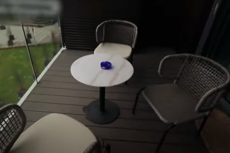 Baka Prase pokazao terasu