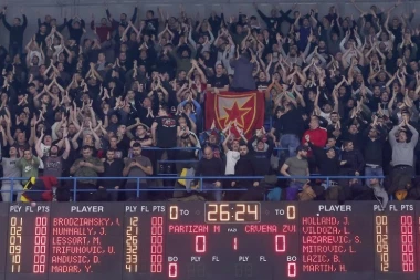 GOSPODSKI GEST ZVEZDE: Moćna poruka "Delija" pred evroligaški Večiti derbi!