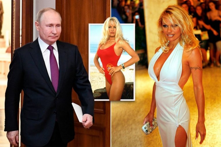 PUTIN ME JE IZLUDEO! Pamela Anderson otkrila detalje viđanja sa šefom Kremlja: Dragi Vladimire Vladimiroviču...