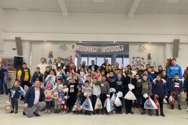 CarGo i Hilandar uručili 1.200 paketića na Savindan