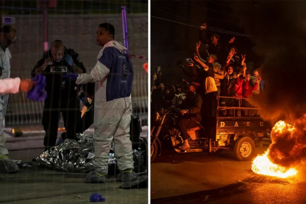 GORI NA BLISKOM ISTOKU! Palestinci VATROMETOM I PUCNJAVOM proslavili teroristički napad u Jerusalimu!
