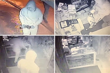 AKO IH VIDITE, ZOVITE POLICIJU: Obili radnju u Futogu, pa odneli 400.000 dinara (VIDEO)