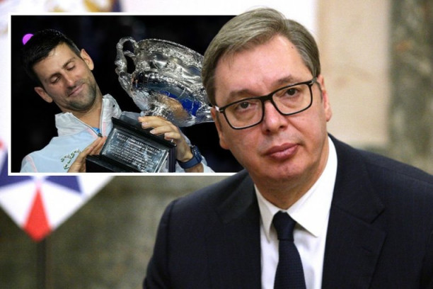 NAJVEĆI SVIH VREMENA! Predsednik Vučić čestitao Đokoviću pobedu: Hvala Novače za sve radosti