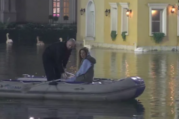 Zvezdan SLavnić i Ana Ćurčić na Rajskom ostrvu