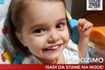 NAĐA (3) JOŠ NE STOJI, NE HODA I NE MOŽE SAMOSTALNO DA FUNKCIONIŠE! Pomozimo joj slanjem 116 na 2407!