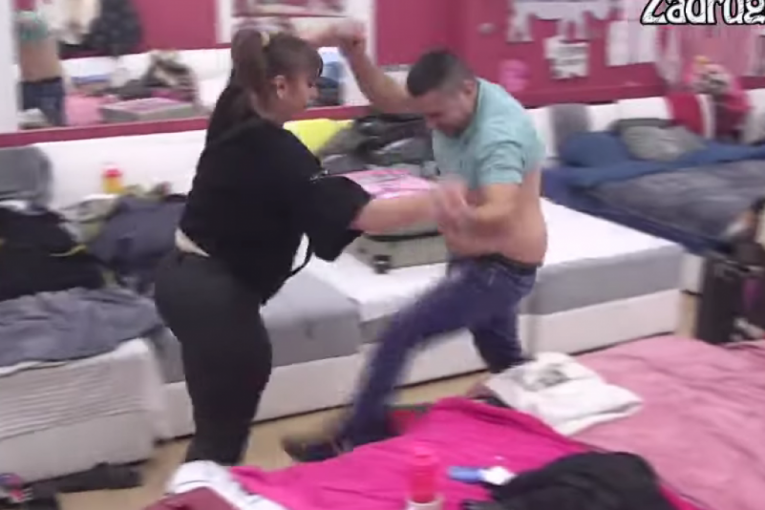 Miljana Kulić i Nenad Macanović Bebica tuča Zadruga 6