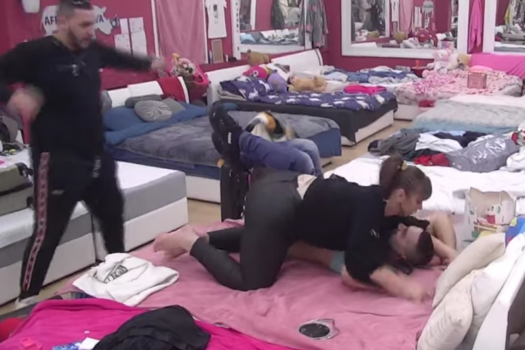 Miljana Kulić i Nenad Macanović Bebica tuča Zadruga 6