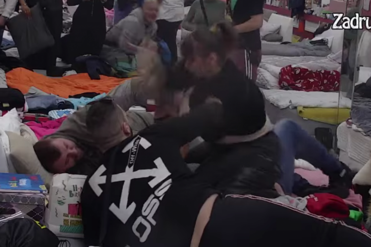 Miljana Kulić i Nenad Macanović Bebica tuča Zadruga 6