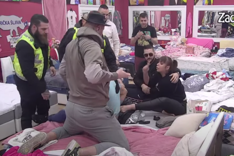 Miljana Kulić i Nenad Macanović Bebica tuča Zadruga 6