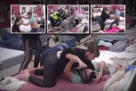 KRŠ I LOM U ZADRUZI! Nakon polivanja, Miljana se zaletela na Bebicu kao RAZJARENI BIK, obezbeđenje skočilo na njih! (VIDEO)