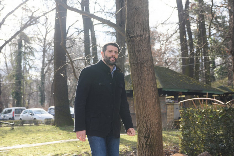 Aleksandar Šapić na Adi Safari