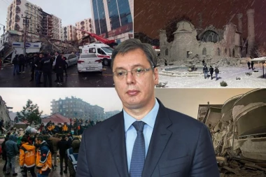 HITNA ODLUKA PREDSEDNIKA VUČIĆA: Srbija šalje pomoć Turskoj