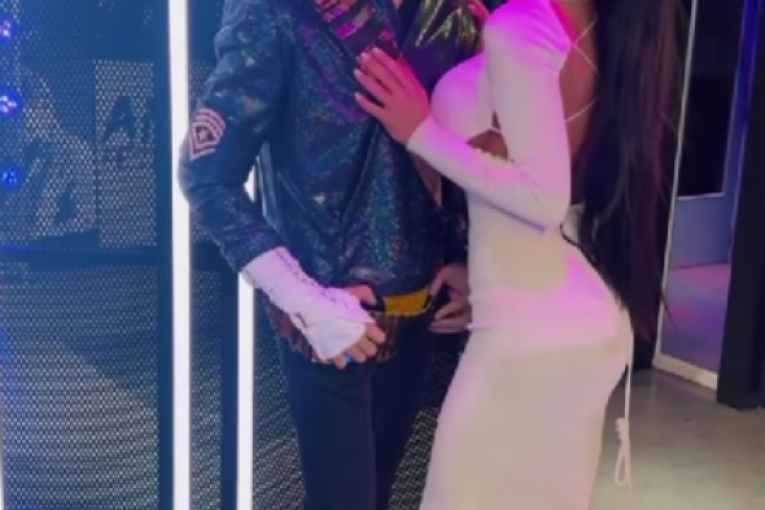 Tamara Đurić i Majkl Džekson