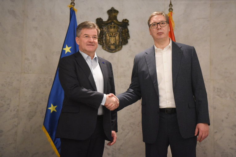 Miroslav Lajčak i Aleksandar Vučić