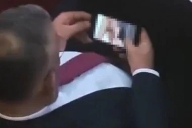 P*RNO POSLANIK PODNEO OSTAVKU! Na sednici Skupštine o Kosovu gledao filmove za odrasle!