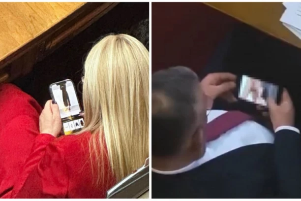 SRBIJA GORI, SPS SE ČEŠLJA! Poslanici SPS gledaju por**će i onlajn šopinguju dok se Vučić bori za Kosovo! (FOTO, VIDEO)