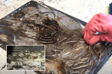 CELU RERNU OČISTITE PROVIDNOM FOLIJOM: Ovaj magičan trik briše MASNOĆE - Pratite sledeća uputstva!