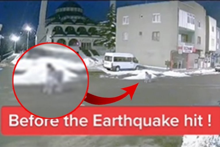 NEVEROVATAN SNIMAK OSVANUO NA DRUŠTVENIM MREŽAMA! Pas neposredno pre zemljotresa pokušava da upozori meštane da stiže KATASTROFA! (VIDEO)